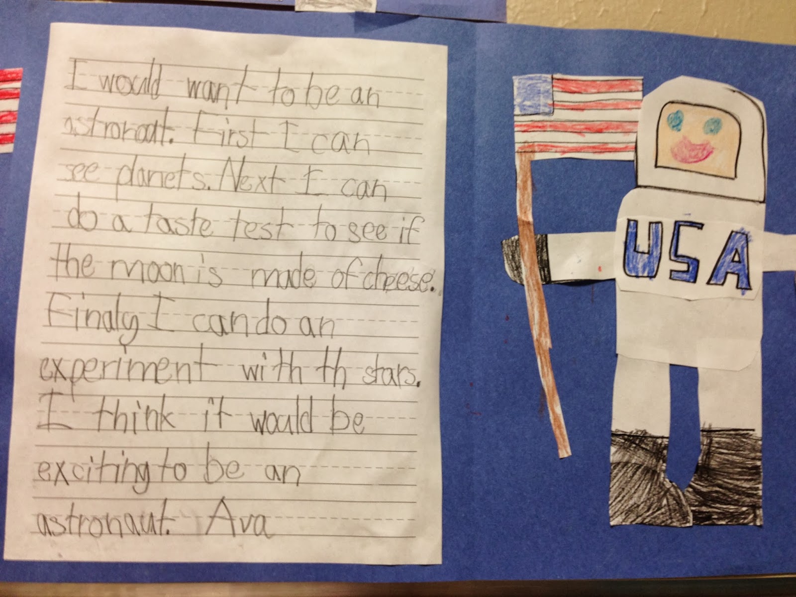 essay on astronaut