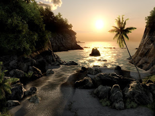 Crysis Jungle Island HD Wallpaper