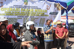 Disperindag Mimika Gelar Operasi Pasar Murah Ketiga Jelang Lebaran