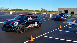 Autocrossing John Cooper Works MINI Clubman ALL4s on autocross track