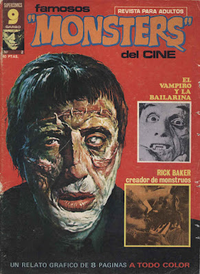 Famosos 'Monsters' del Cine Nº2 / Portada