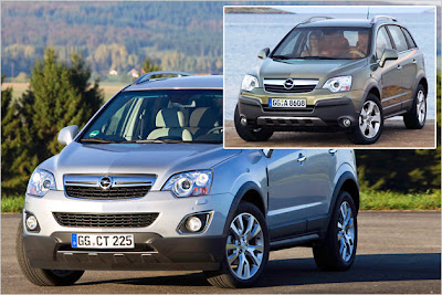 2011 2012 Opel Antara updated