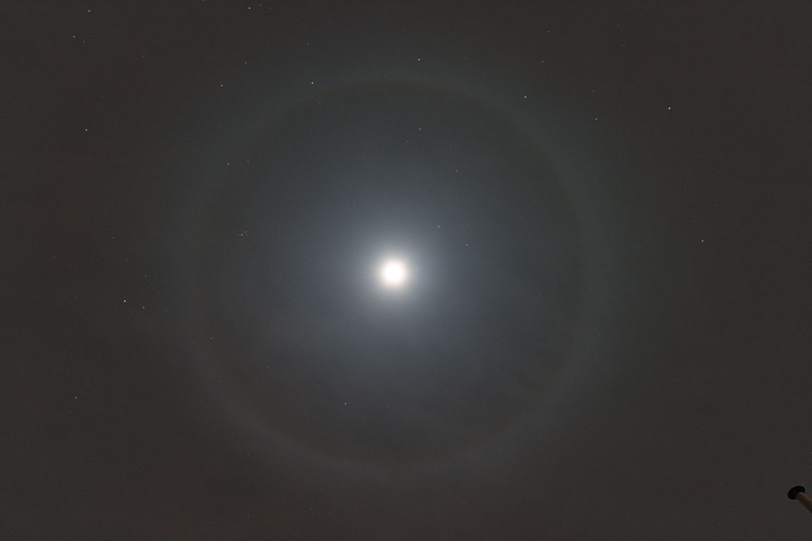 Fenomena halo bulan dan matahari