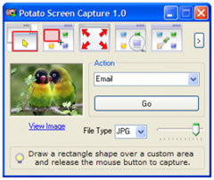 potato Screen capture
