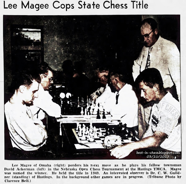 Lee Magee Cops State Chess Title