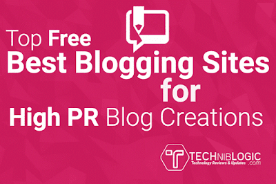 Top High PR Blog Posting Sites List 