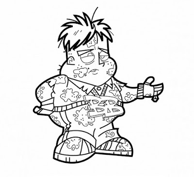 Desenhos do Johnny Test para Colorir e Imprimir – Dibujos para Colorear