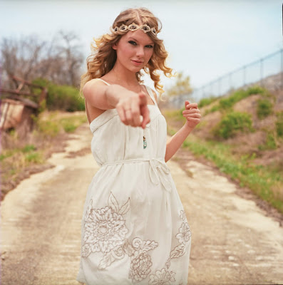 Taylor Swift Wears White Tank Dress in Outdoor Photo Shoot