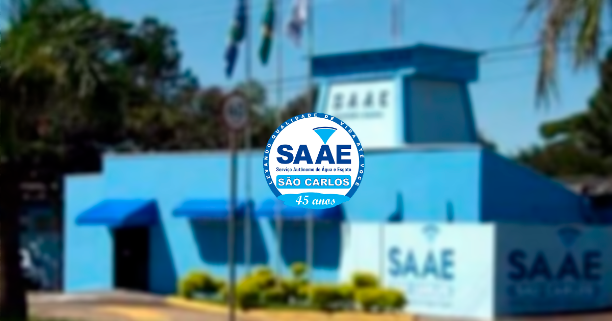 Concurso Publico SAAE São Carlos - SP: edital publicado nº 01/2019