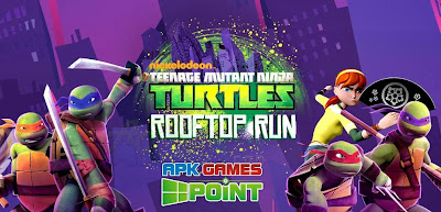 Teenage mutant ninja turtles ROOFTOP RUN For android Mobiles and tabs