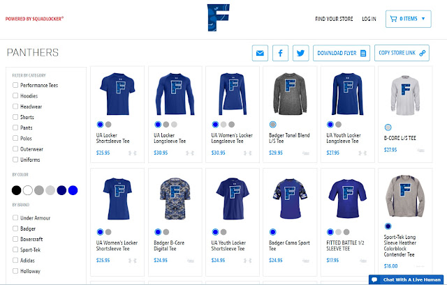 The FHS webpage has a online store to purchase Franklin clothing