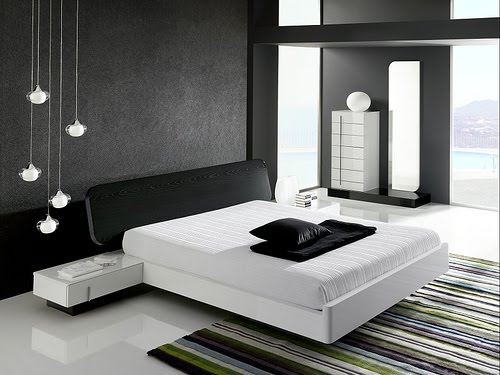 Black Bedroom Elegant and luxurious