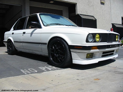 BMW E30 CARS E30 with 17 inch Alpina wheels BMW E30 CARS E30 with 17 inch Alpina wheels