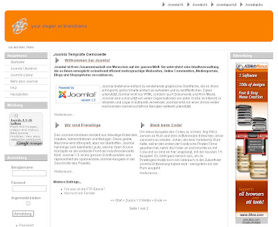 B59-TPL12 - шаблон для Joomla 1.5