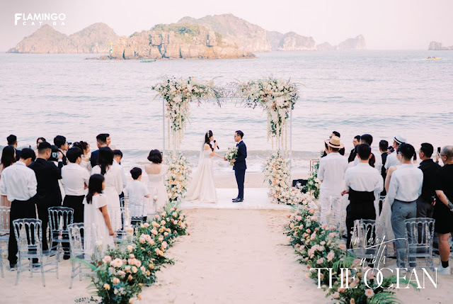 đám cưới trên biển