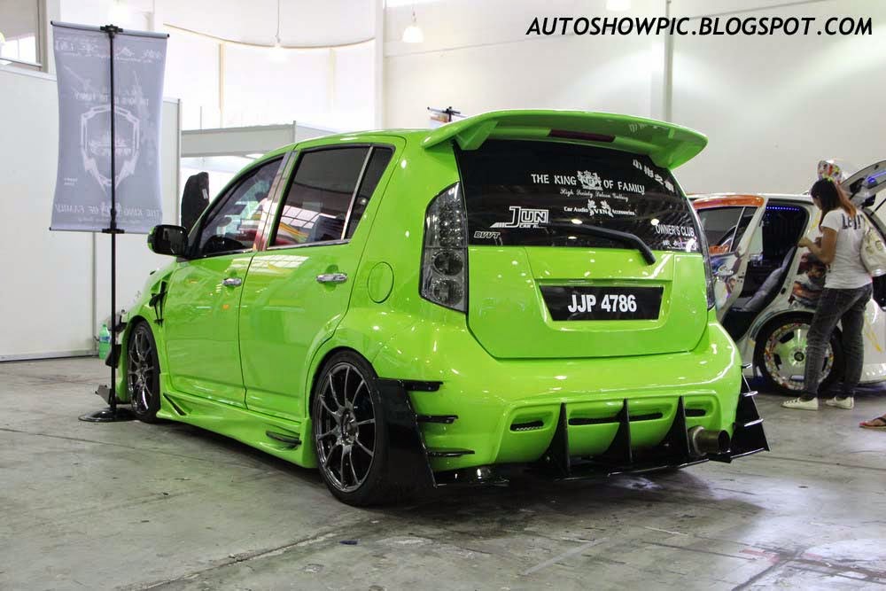 Creative-cars: Perodua Myvi with Custom Bodykit