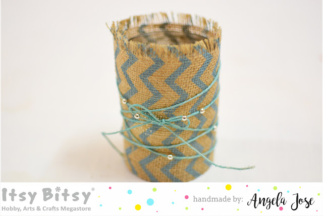 burlap ribbon, burlap ribbon craft, burlap ribbon ideas, burlap ribbon book mark, burlap ribbon gift wrap, burlap ribbon wrapped candle