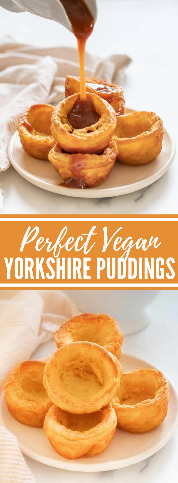 Perfect Vegan Yorkshire Puddings #vegetarian #glutenfree