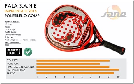 ANALISIS PALA SANE PADEL IMPRONTA 3 2016 [800x600]