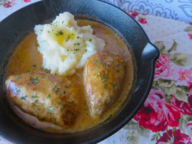 Creamy Dijon Sauced Chicken