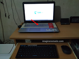 Memodifikasi Frame Keyboard Laptop Asus X555LA Jepang untuk dipasangi Keyboard versi US