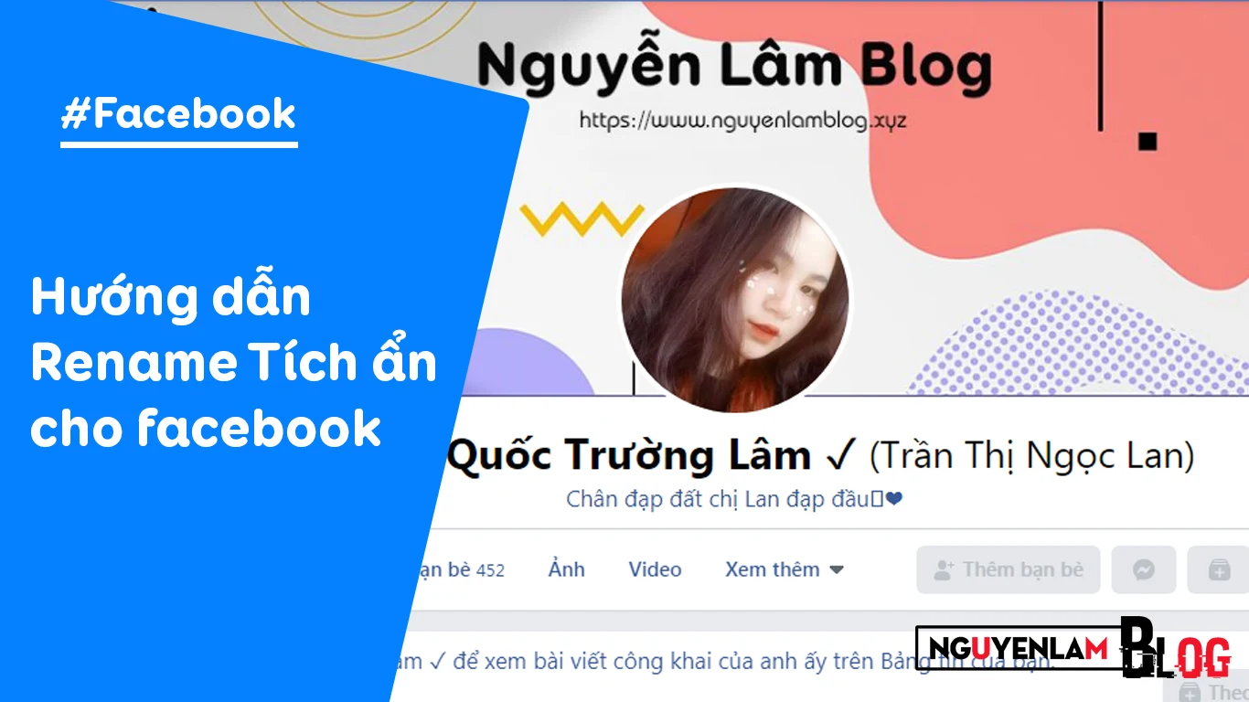 Nguyễn Lâm Blog: TUT Rename Kí Tự Ẩn (Rename Tích Ẩn Facebook)
