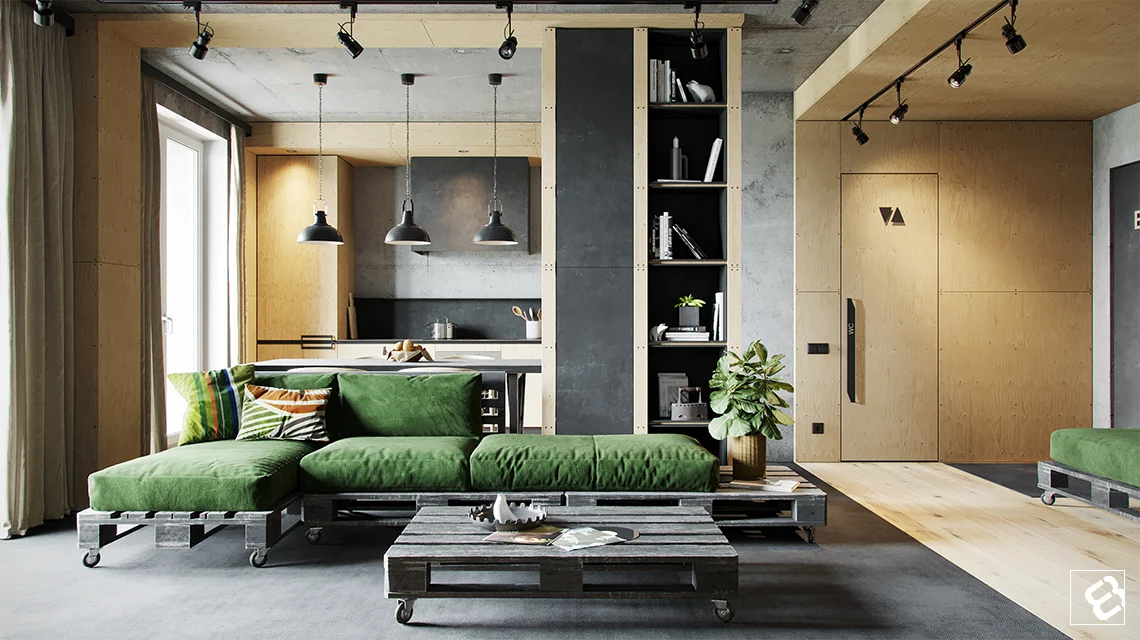 Industrial Style Living Room Design: The Essential Guide#03