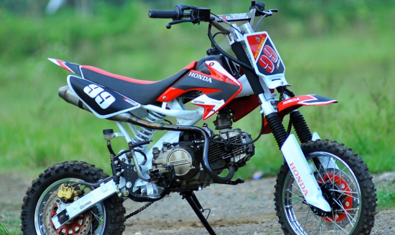 50 Gambar Modifikasi Motor  Trail Grasstrack Adventure 