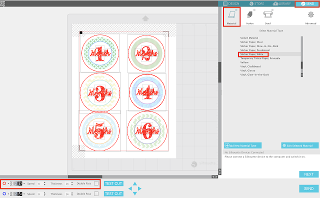 cut stickers silhouette cameo 3 v4 print and cut stickers beginners tutorial