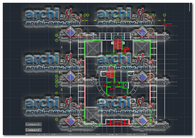 Download-AutoCAD-residence-building-cad-dwg