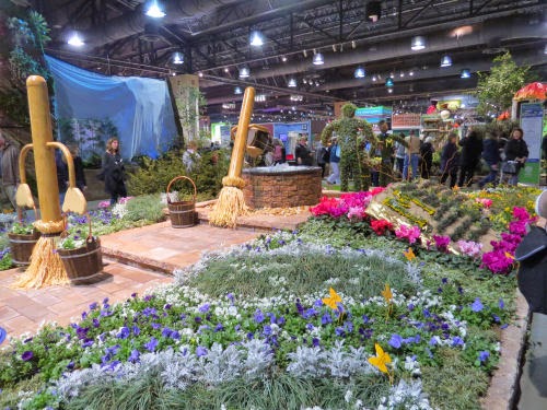 Philadelphia Flower Show movie display Sorcerer's Apprentice