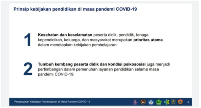 Pemerintah Umumkan Penyesuaian Keputusan Bersama 4 Menteri tentang Panduan Pembelajaran di Masa Pandemi Covid-19