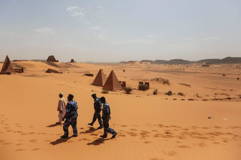 Sudan's pyramids, nearly as grand as Egypt's, go unvisited