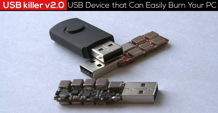 Usb Killer V20 — Latest Usb Device That Can Easily Burn Your Computer