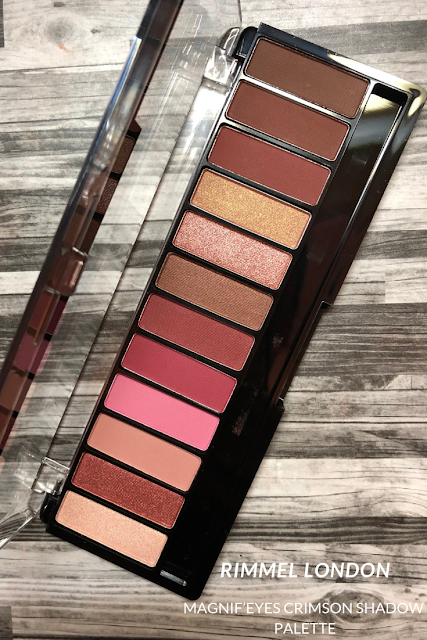 Rimmel London Magnif'eyes Crimson palette (Review and Swatches) Urban Decay Cherry Alternative