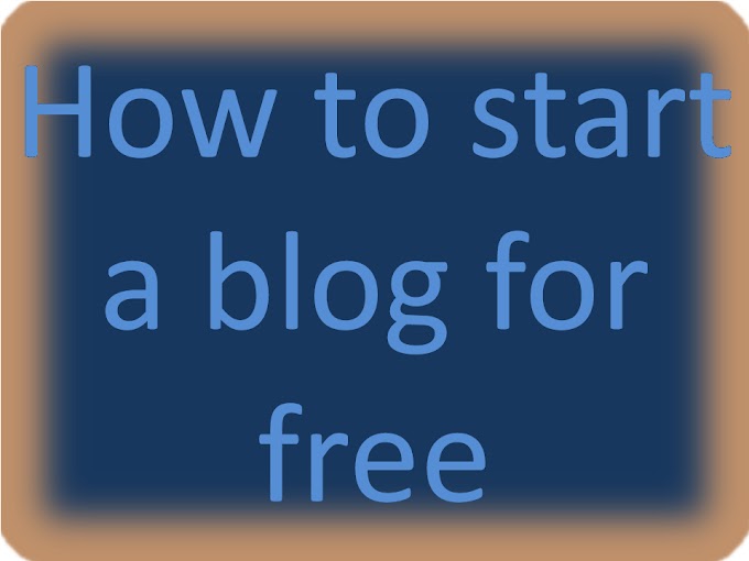 How To Start Your Free Blog Information and news