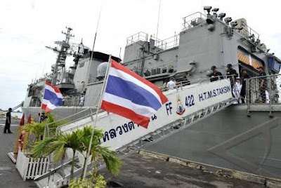 Dua Kapal Perang Thailand Kunjungi Pulau Dewata Bali