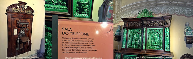 Sala do Telefone, Palácio da Pena