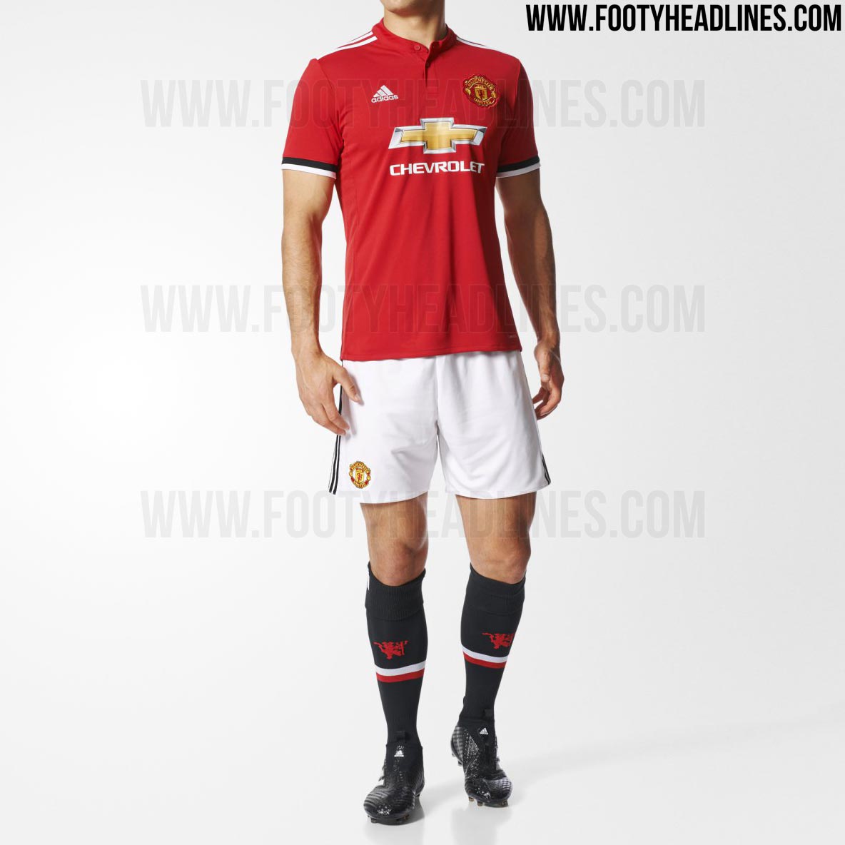 Manchester United 17-18 Home Kit Released - Footy Headlines
