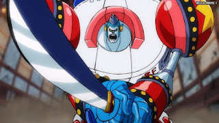 ワンピースアニメ 1041話 フランキー将軍 Genaral Franky ONE PIECE Episode 1041