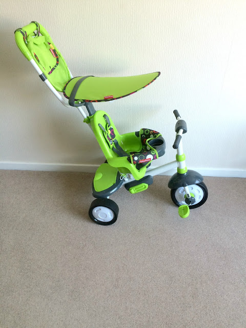 fisher price Charisma 3-in-1 green trike review 