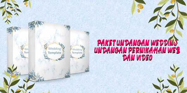 WEDDING TEMPLATE - TEMPLATE WEDDING WEB - WEDDING VIDEO - CETAK