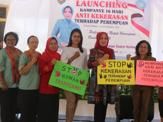 Widya Murad Ismail Ajak Hentikan Kekerasan Terhadap Perempuan 