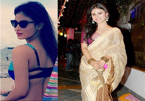 Television Divas in Sarees VS Lingerie- 2