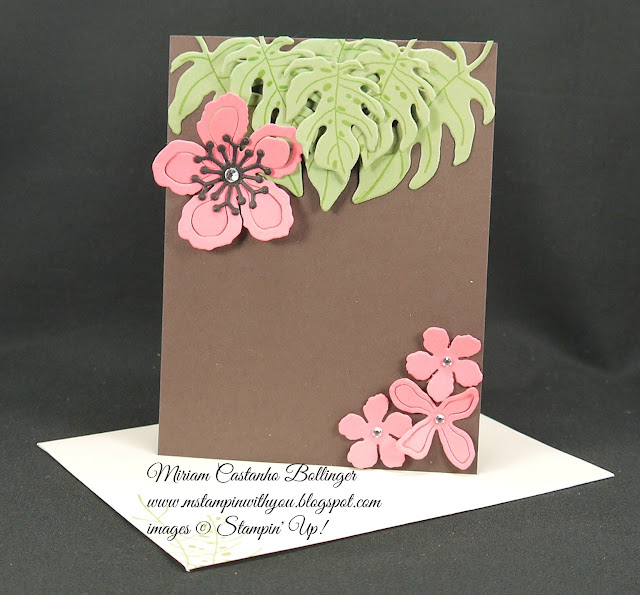 Miriam Castanho-Bollinger, #mstampinwithyou, stampin up, demonstrator, dsc, all occasions card, botanical blooms bundle, big shot, su