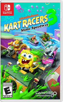 Nickelodeon Kart Racers 3 Slime Speedway 2023 Switch