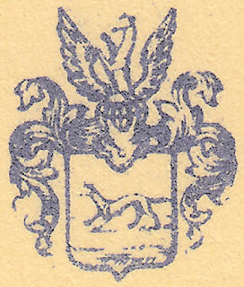 Briefwappen Wesendonck auf Brief vom 24.11.1874 (Dresden)