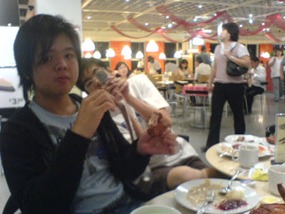 dinner at ikea