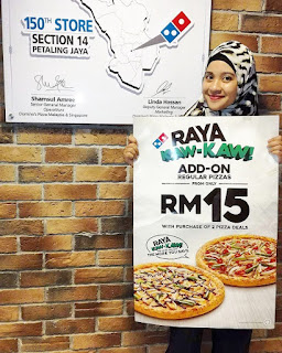 Raya kaw-kaw bersama Pizza