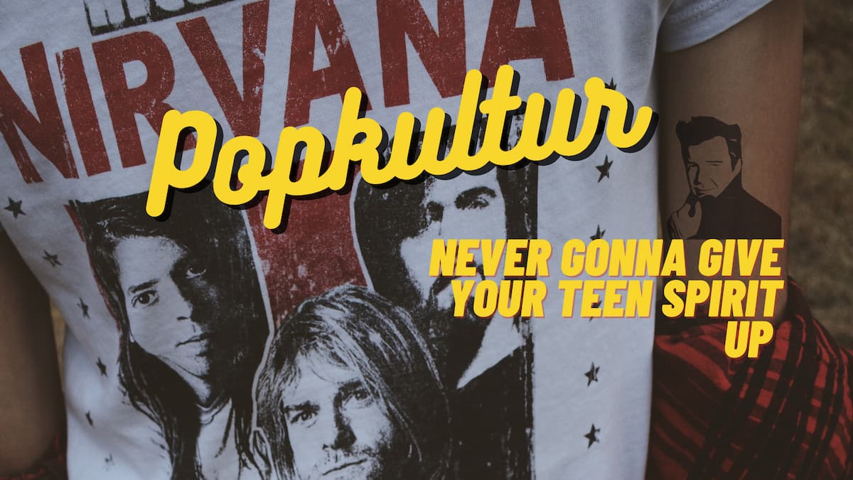 Never Gonna Give Your Teen Spirit Up | Nirvana is RickRoll'd! back in the Days